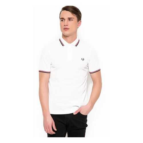 Футболка-поло мужская Fred Perry M3600 748 белая S в Лав Репаблик