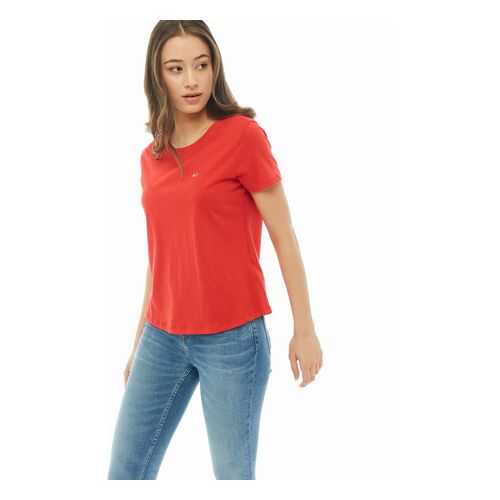 Футболка женская Tommy Jeans DW0DW06901 XA9 красная S в Лав Репаблик