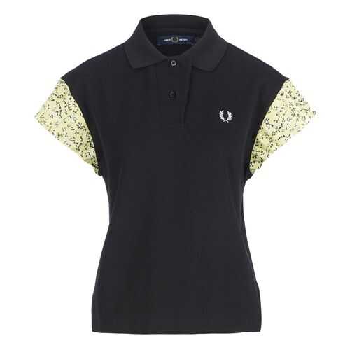 Поло женское Fred Perry G8106 102 черные 8 UK в Лав Репаблик